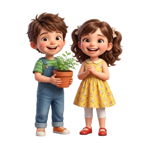 Kids learning about climate